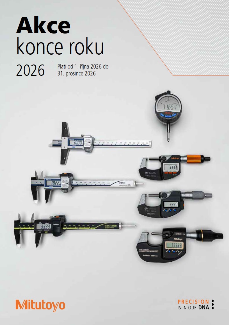 Podzimní akce Mitutoyo 2026