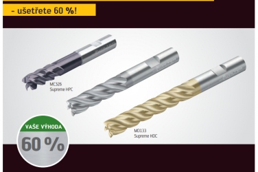 Akční nabídka Walter - karbidové frézy MC326+MD133 -60%